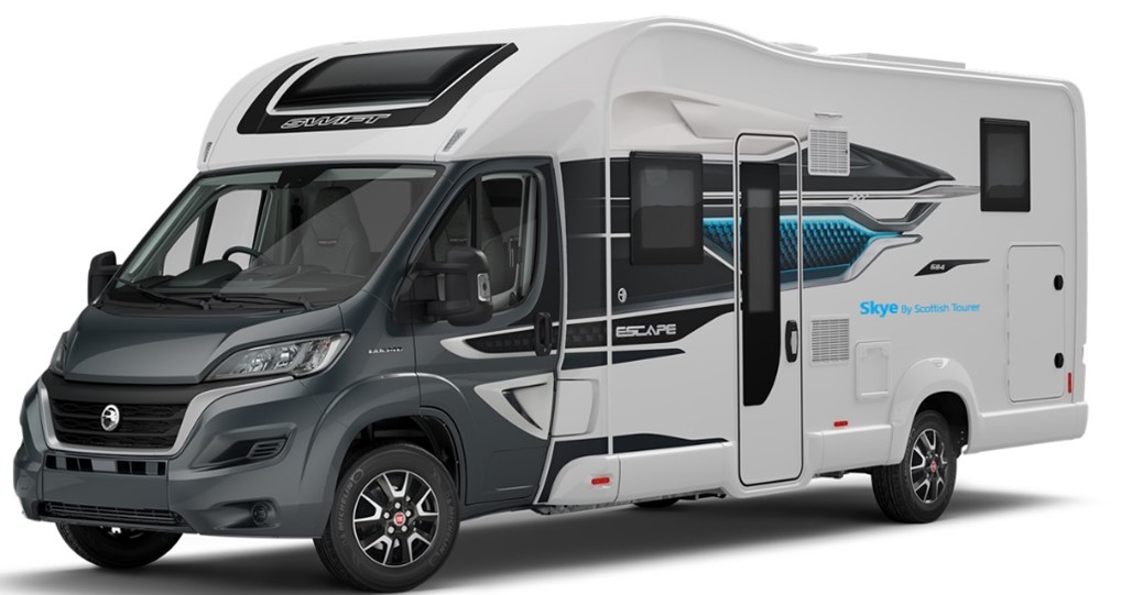 SWIFT ESCAPE 694 Motorhome for sale. 2022, 9 Speed automatic.