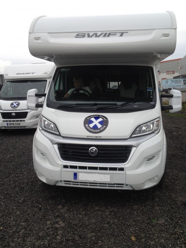 Photos Of Brand New Swift 696 Motorhomes To Rent In Scotland