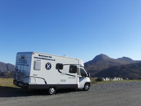 Whisky Coast in a Rental Motorhome