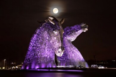 The Kelpies by Falkirk