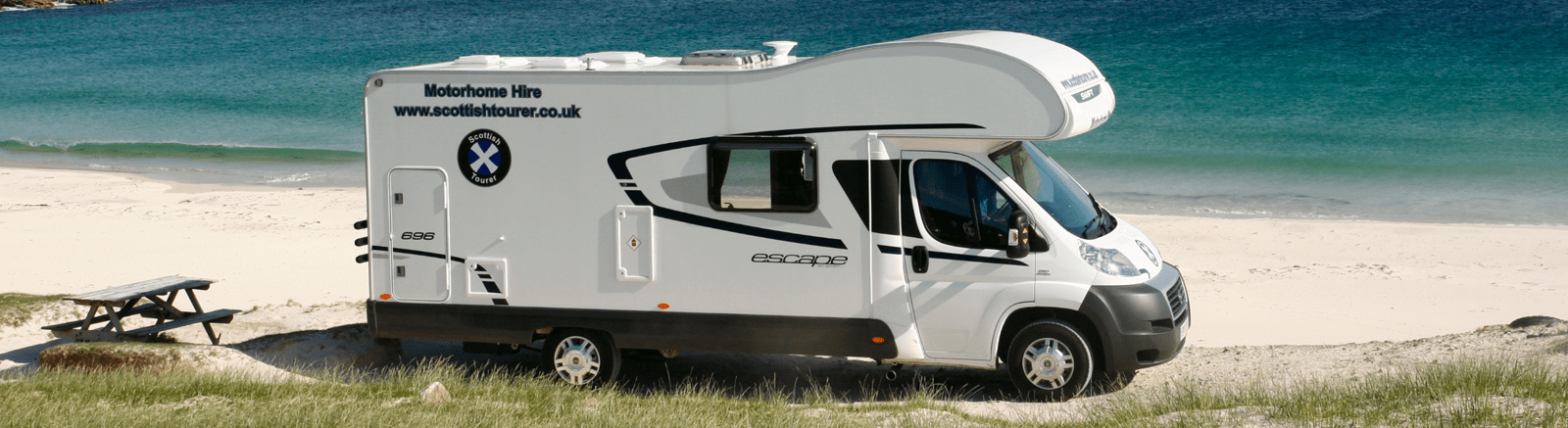 Motorhome Beach Tour - Scottish Tourer