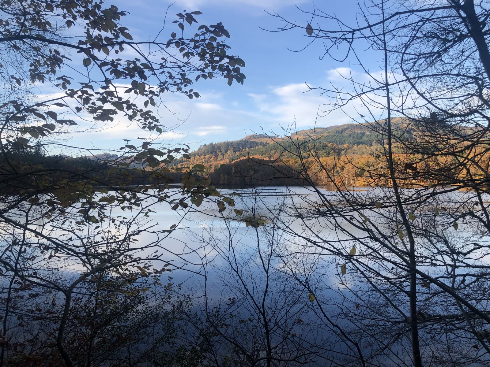 View of loch Faskally 