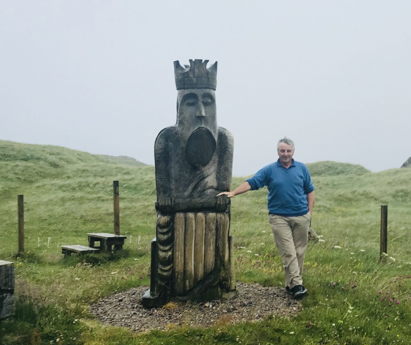 Chessman on Isle of Lewis