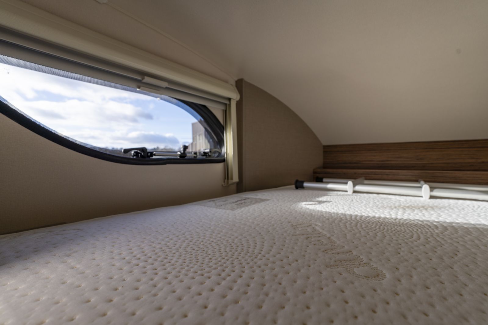 2nd double bed in Barra campervan