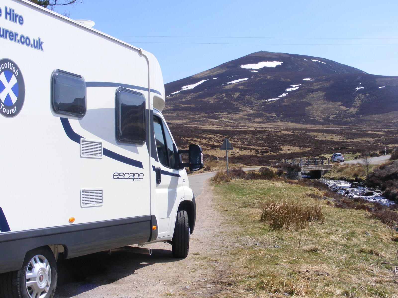 motorhome tips for beginners: hire a motorhome in Scotland