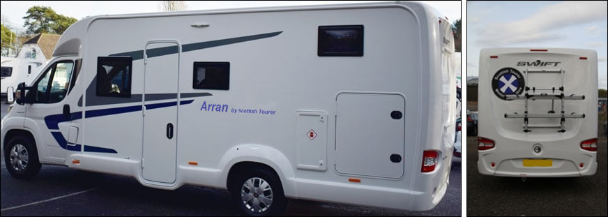 Scottish tourers Arran C Class motorhome