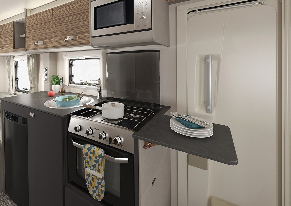 fantastic motorhome kitchen Scotland