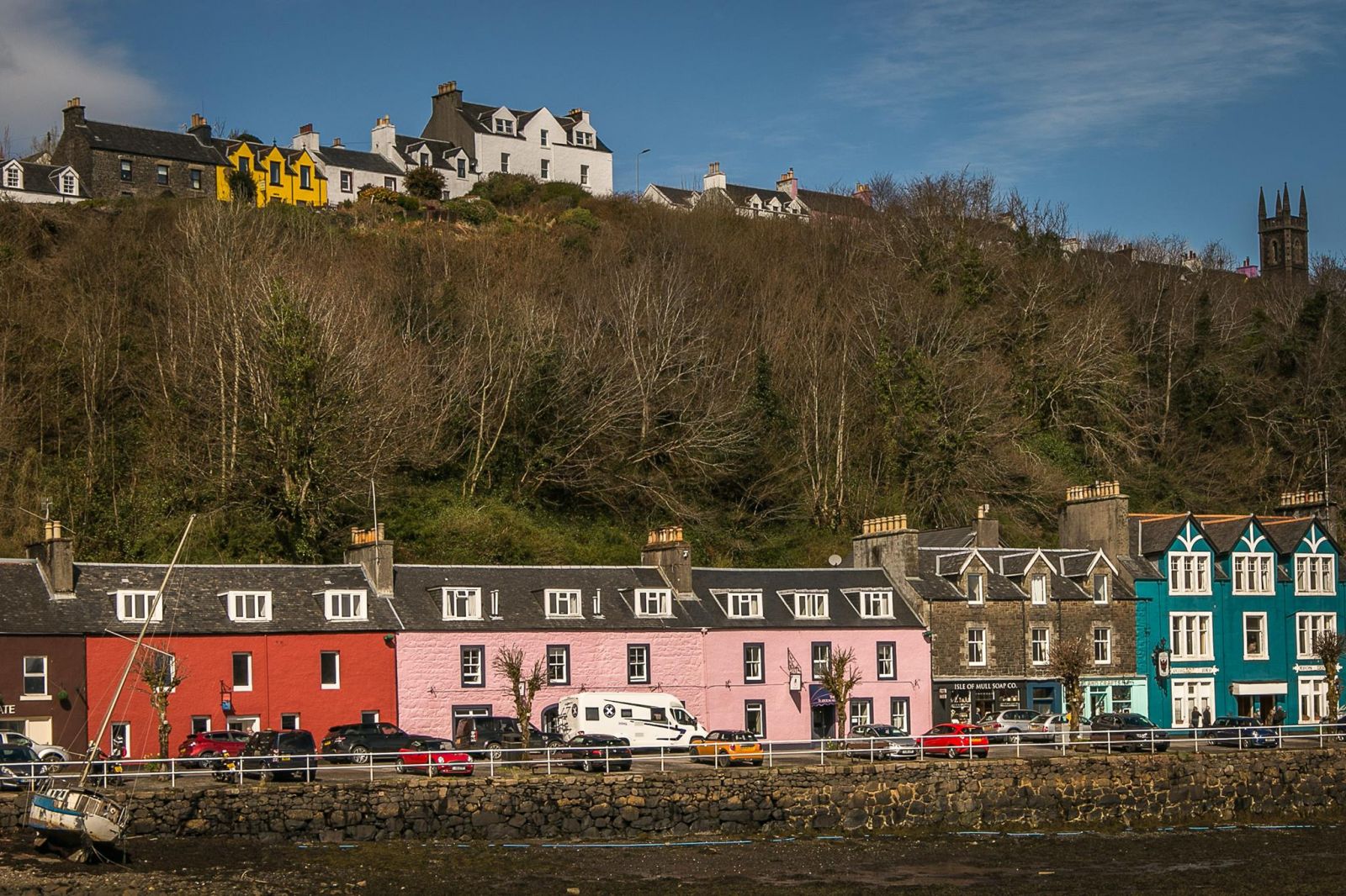 Tobermorray with the motorohome