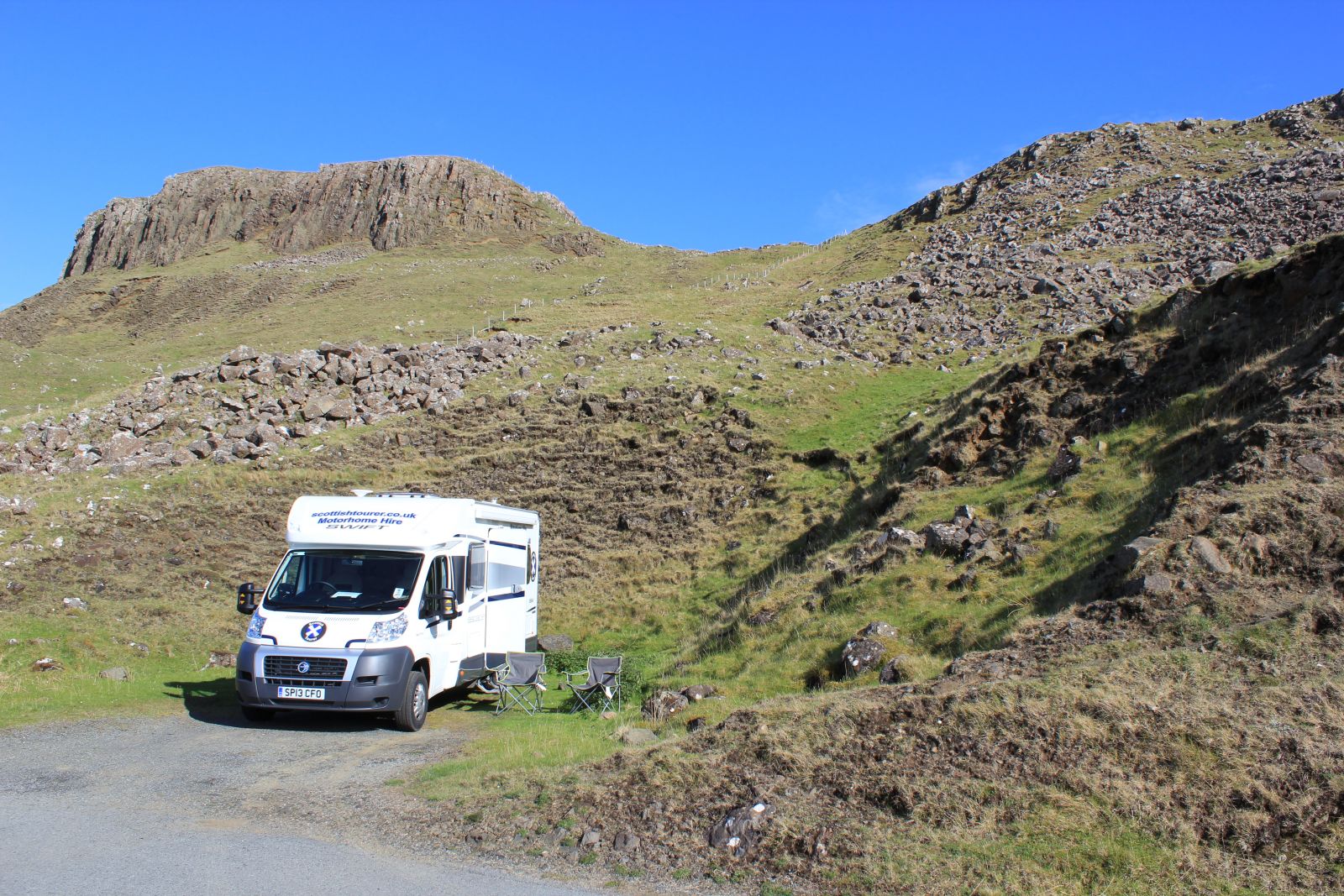 Driving through the Glens