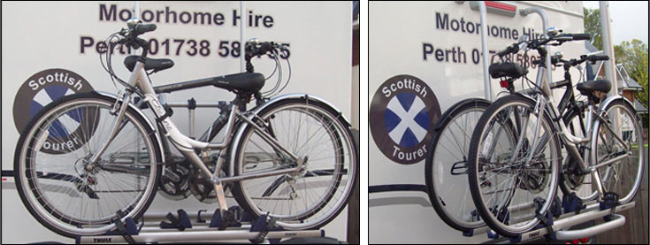 Bike hire at Scottish tourer motrohme hire