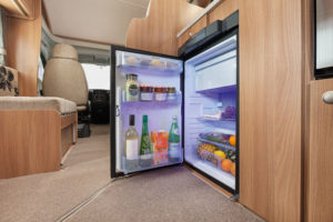 Islay Motorohome fridge: perfect for travelling with kids