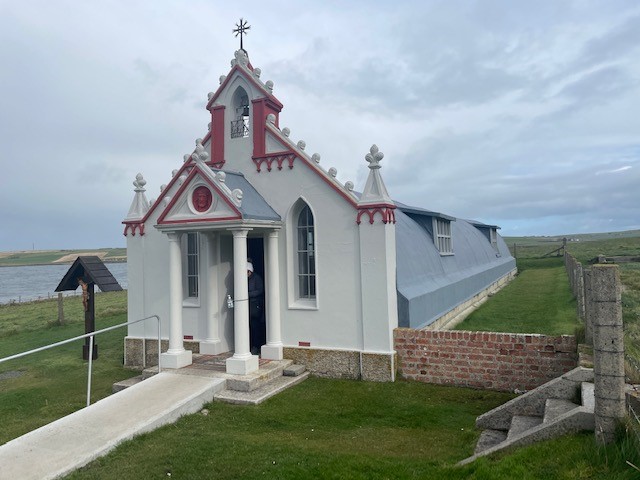 Exterior Italian Chapel