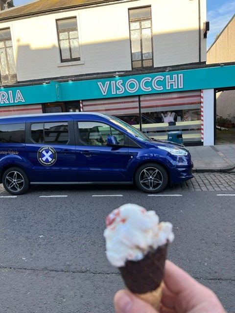 Visocchi's ice cream shop Broughty ferry