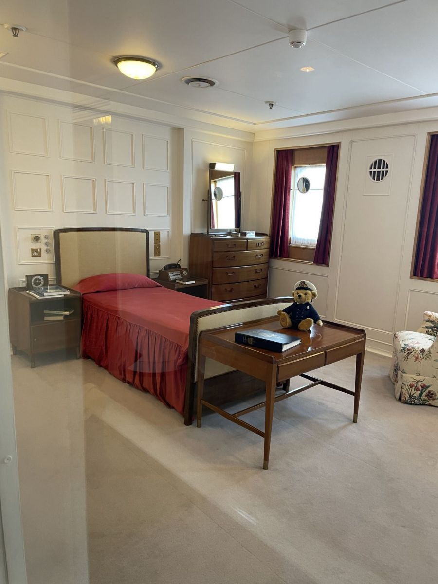 Duke of Edinburgh's Bedroom on the Royal Yacht Britannia
