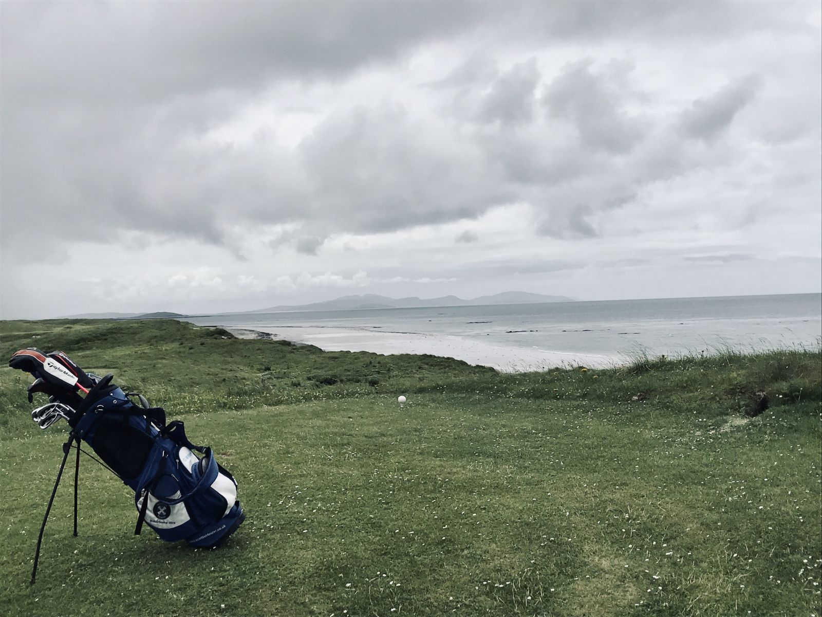 Golfing on the coast