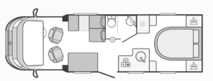 Skye Motorhome layout