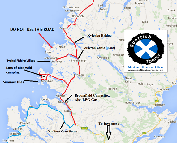 North & East coast Route