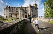 Dunvegan Castle with Scottish tourer - tour of Skye