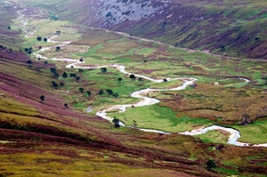 Beautiful Scottish glens and countryside