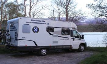 Scottish Tourer at Loch Morlich