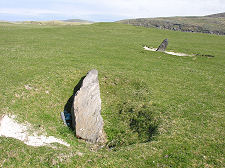 Standing stone outer hebridies by scottish tourer