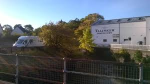 Talisker Distillery with scottish tourer motorhome hire