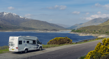 Scottish tourer cycling Tour