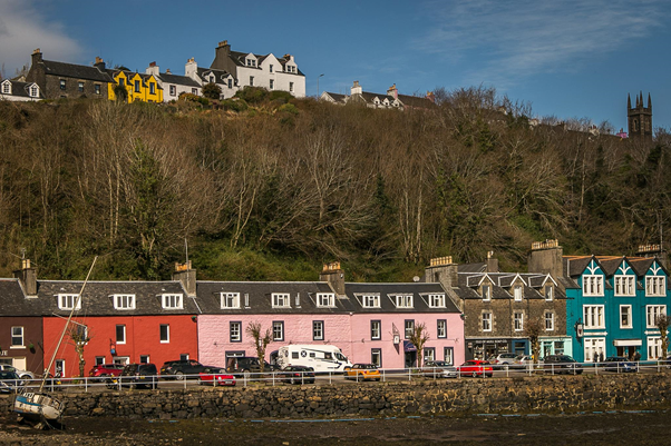 Scottish Tourer at Tobermory