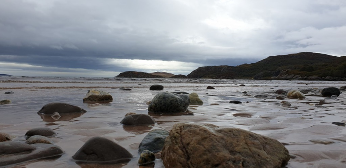 rocks on the beach