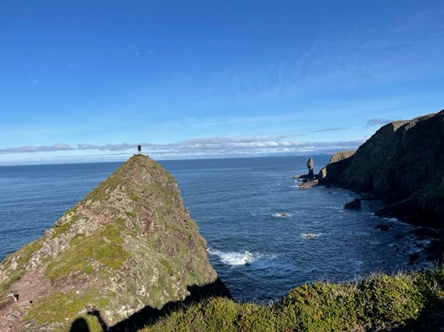 Old Mann of Stoer in the distance 