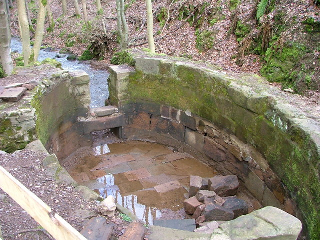 Lady Kennednysa bath at dunnoter woods