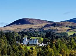 Blair Atholl Caste and Scotish Tourer West Coast Route