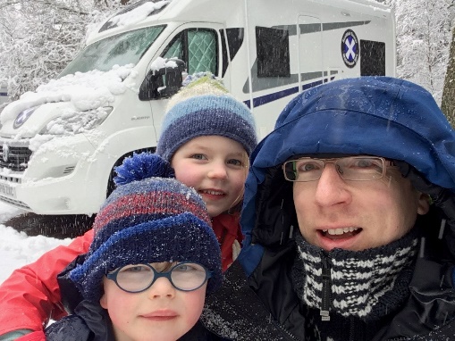 motorhome Hire in the winter