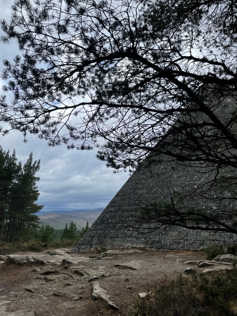 Prince Alberts Cairn with Scottish Tourer Motorhome hire