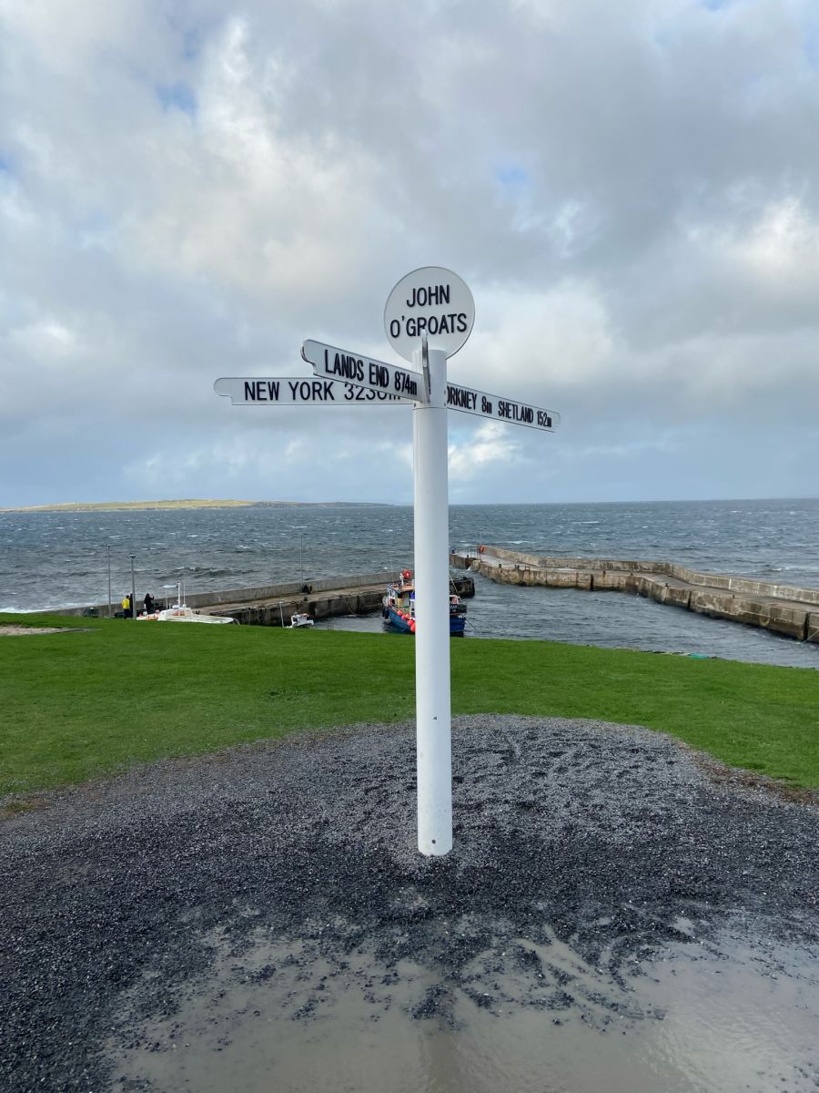 John O Groats sign post